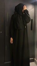 Basic Abayah - Front open with zip