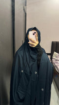 Navy blue handwork big size chadar