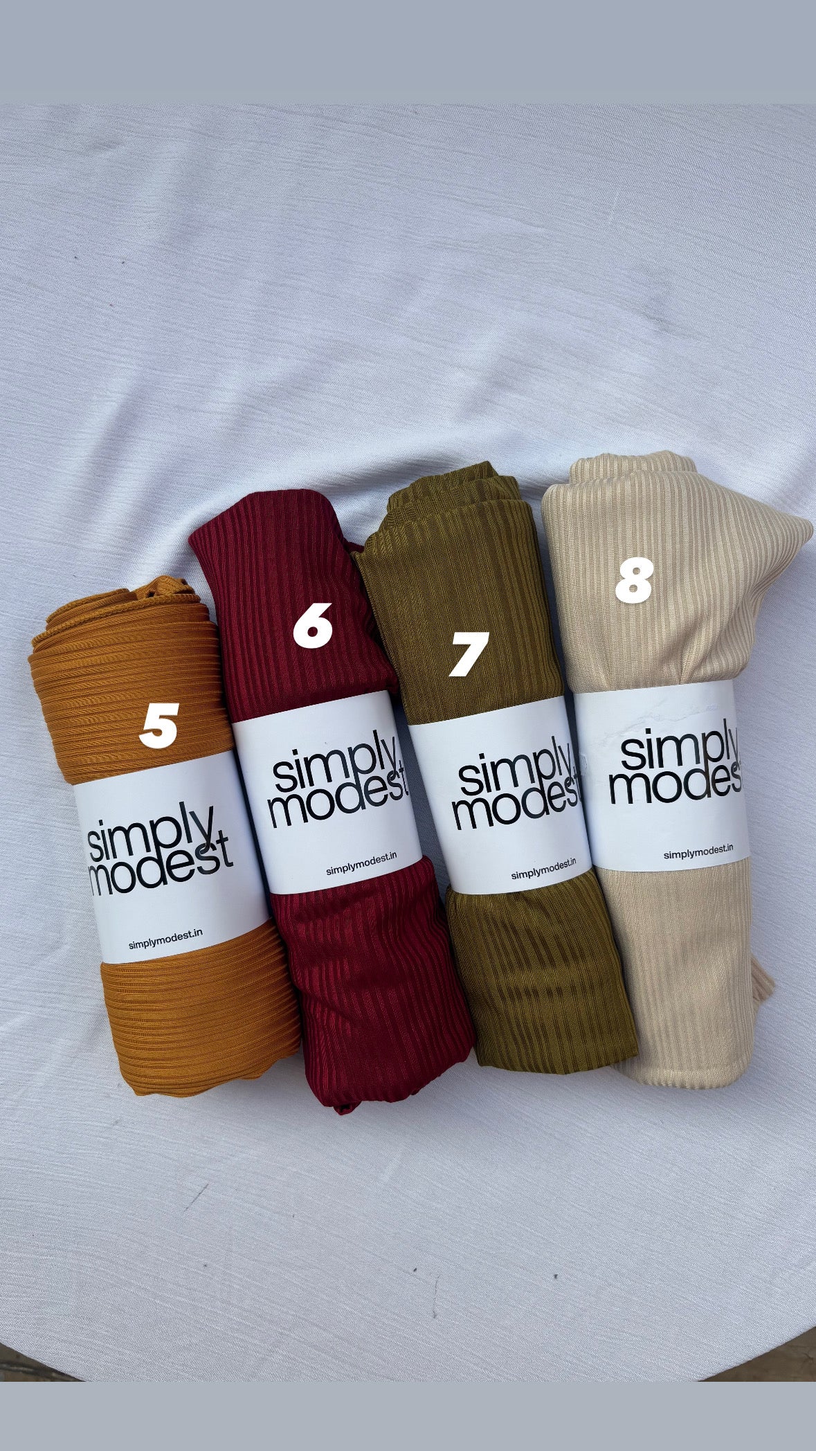 Lining Jersey Hijabs