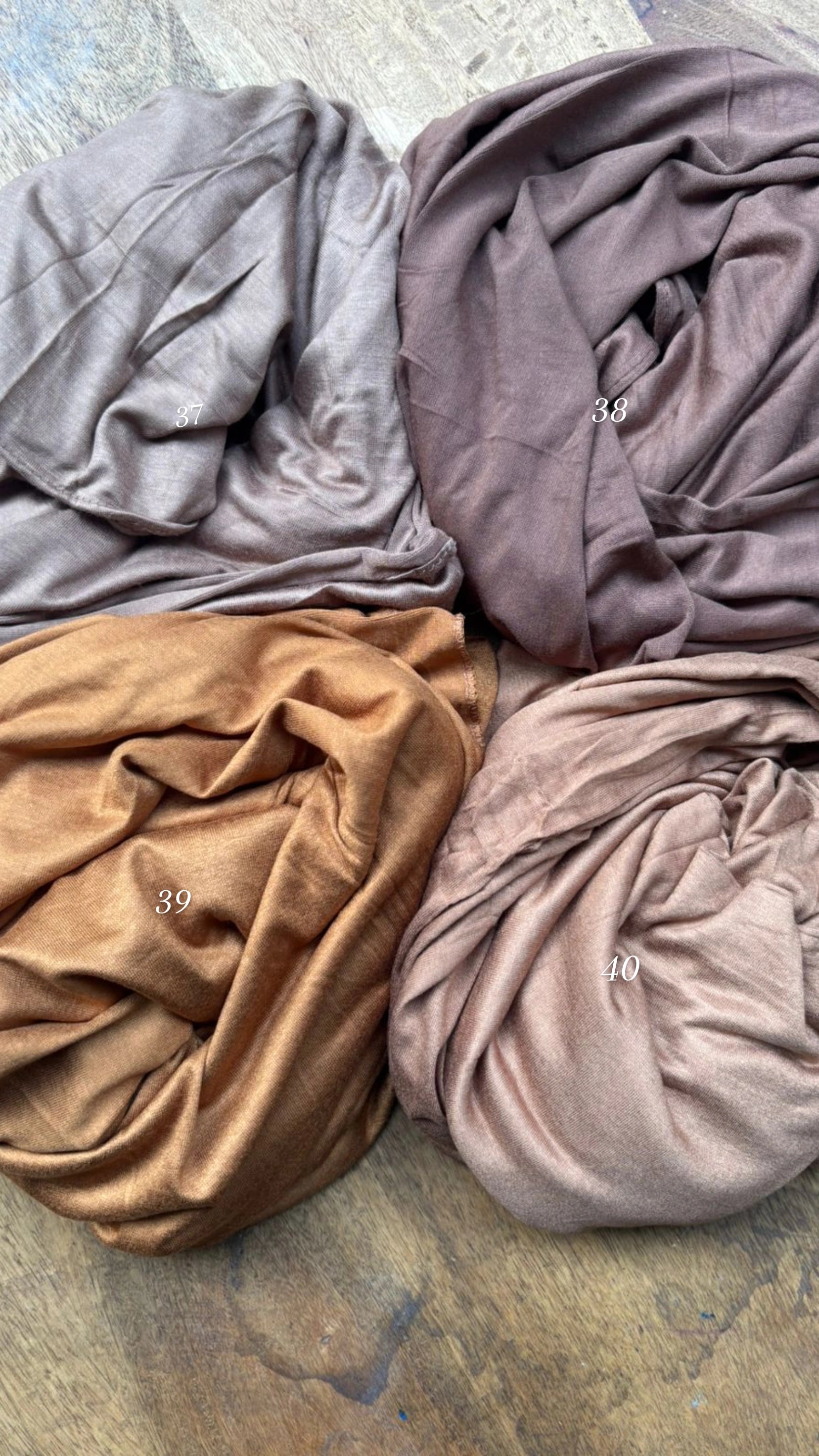 Bamboo jersey Hijabs - Premium Quality