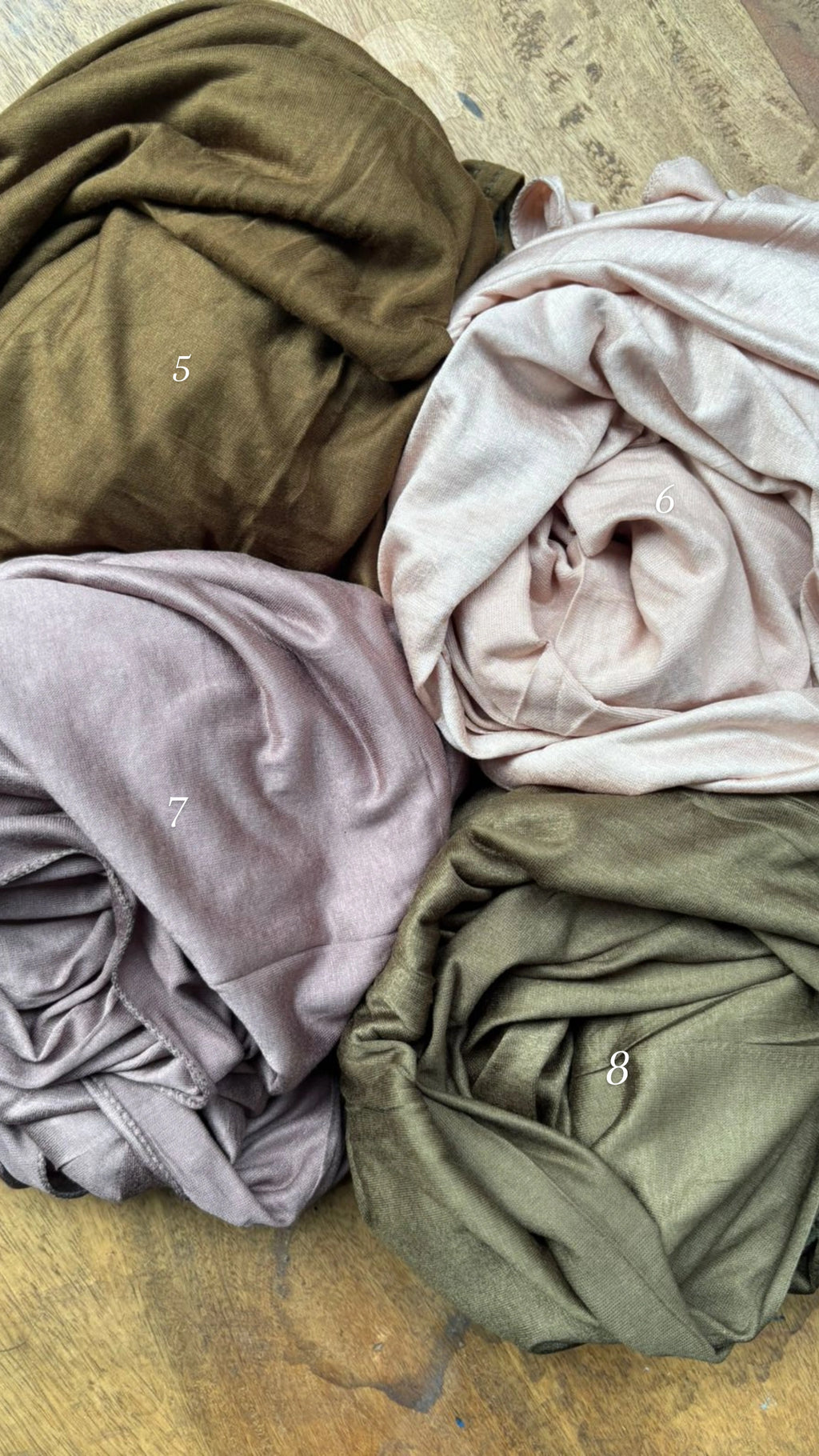 Bamboo jersey Hijabs - Premium Quality