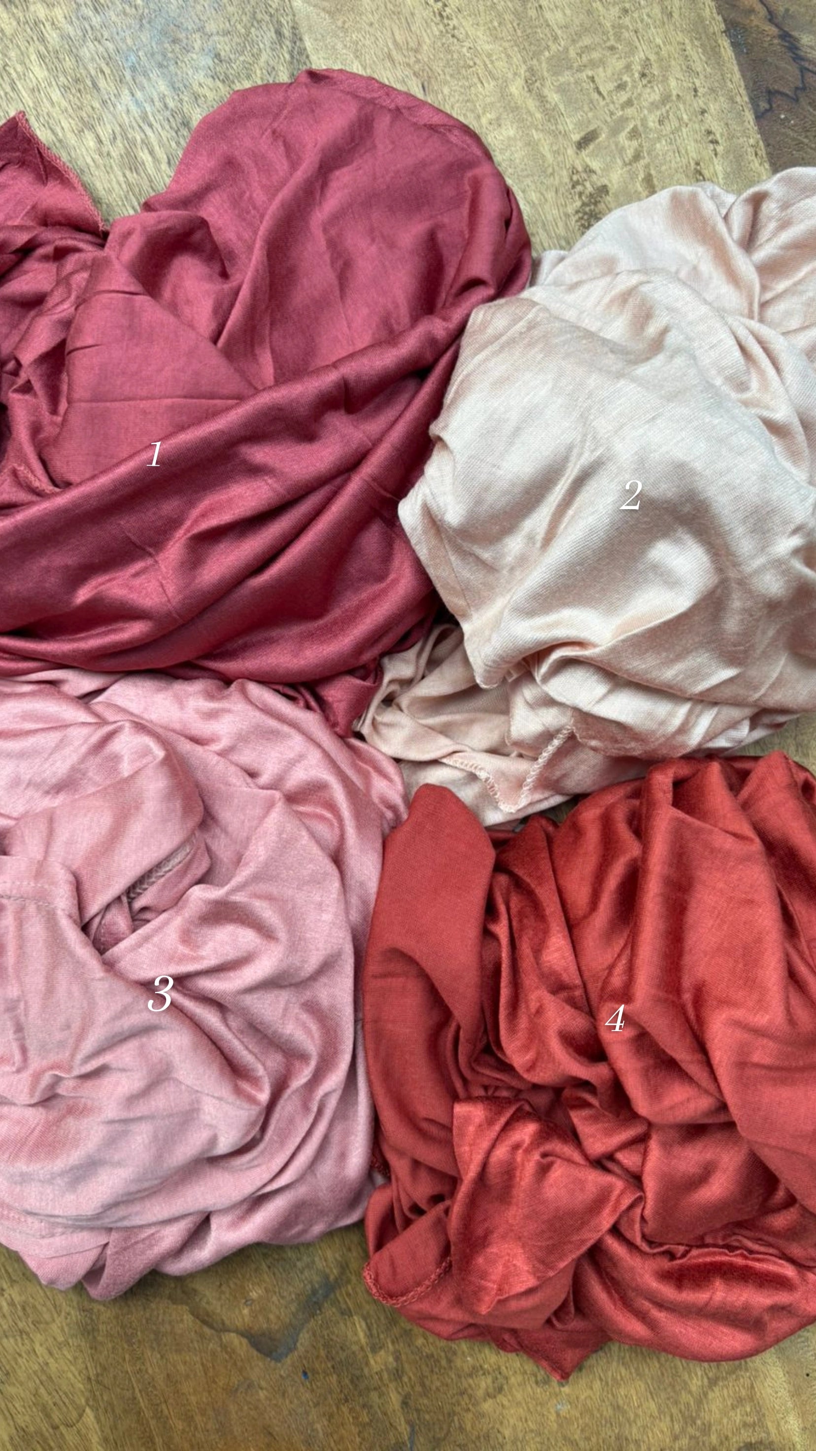 Bamboo jersey Hijabs - Premium Quality