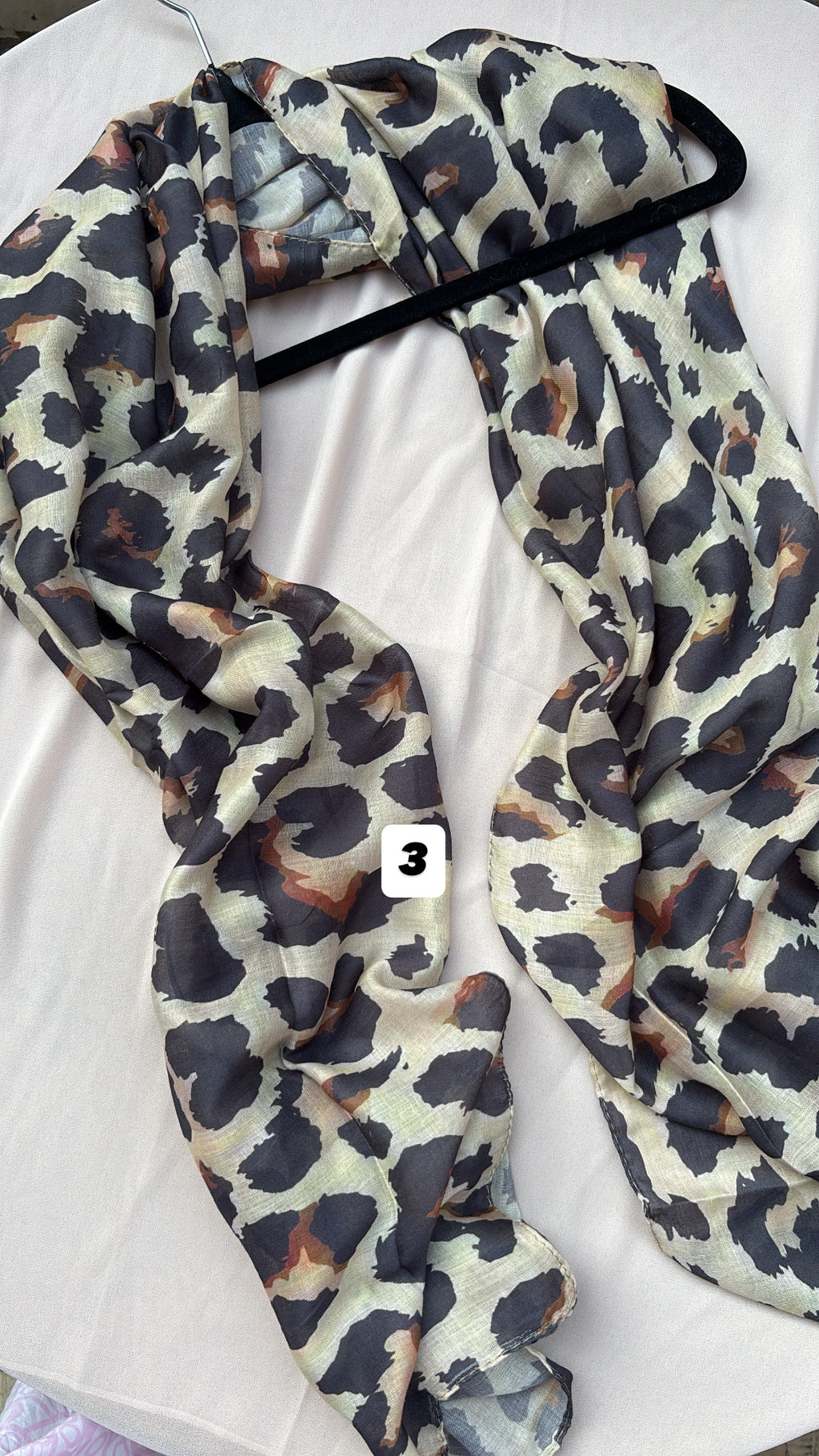 Leopard Print Modal Cotton Hijabs
