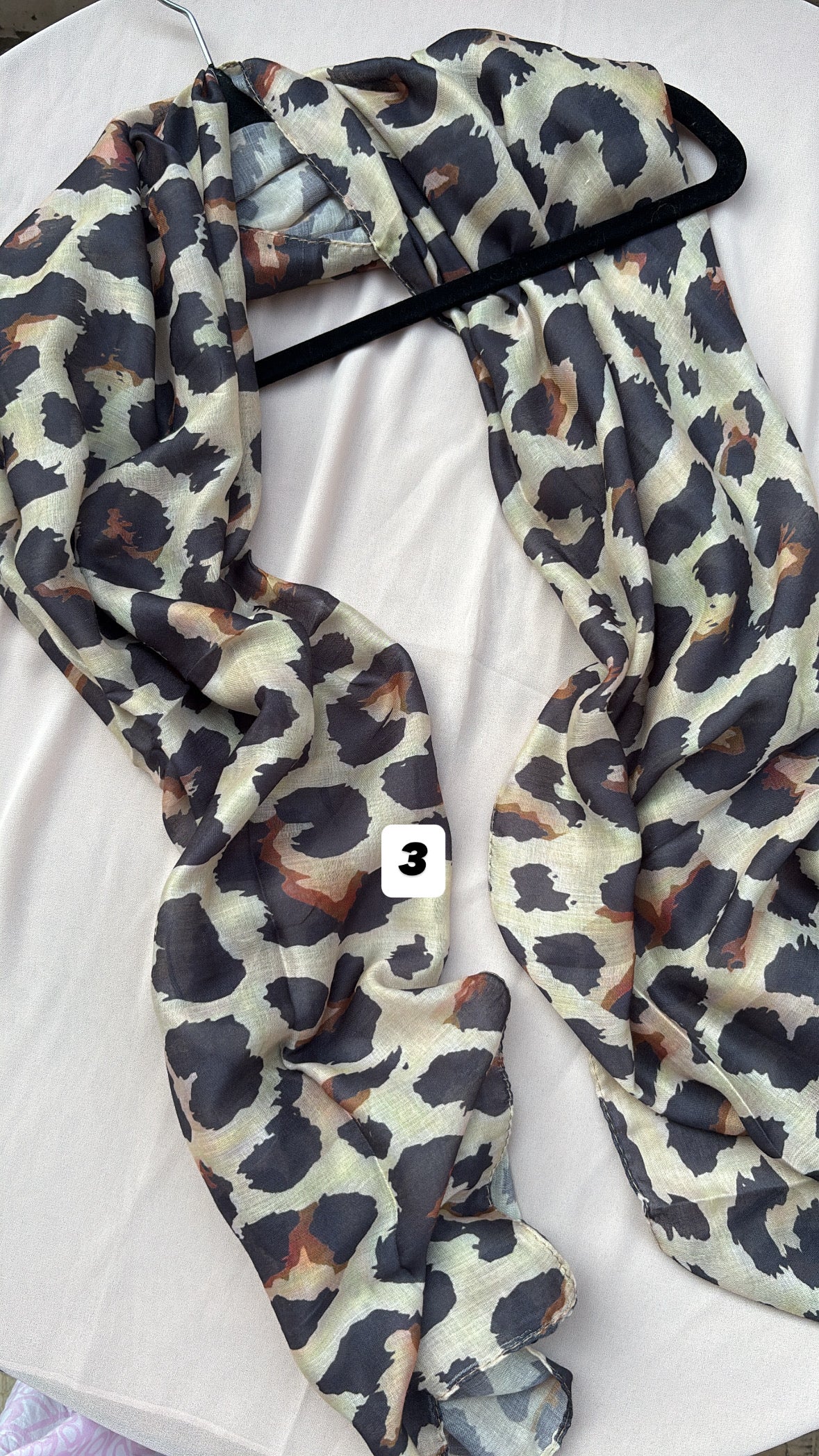 Leopard Print Modal Cotton Hijabs