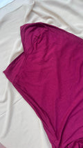 Kids Khimar - Maroon Cotton Hosiery