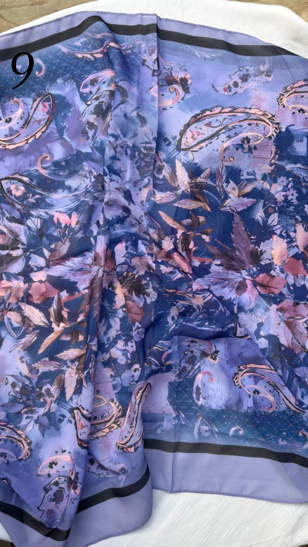 Printed Georgette Hijabs - Breathable fabric