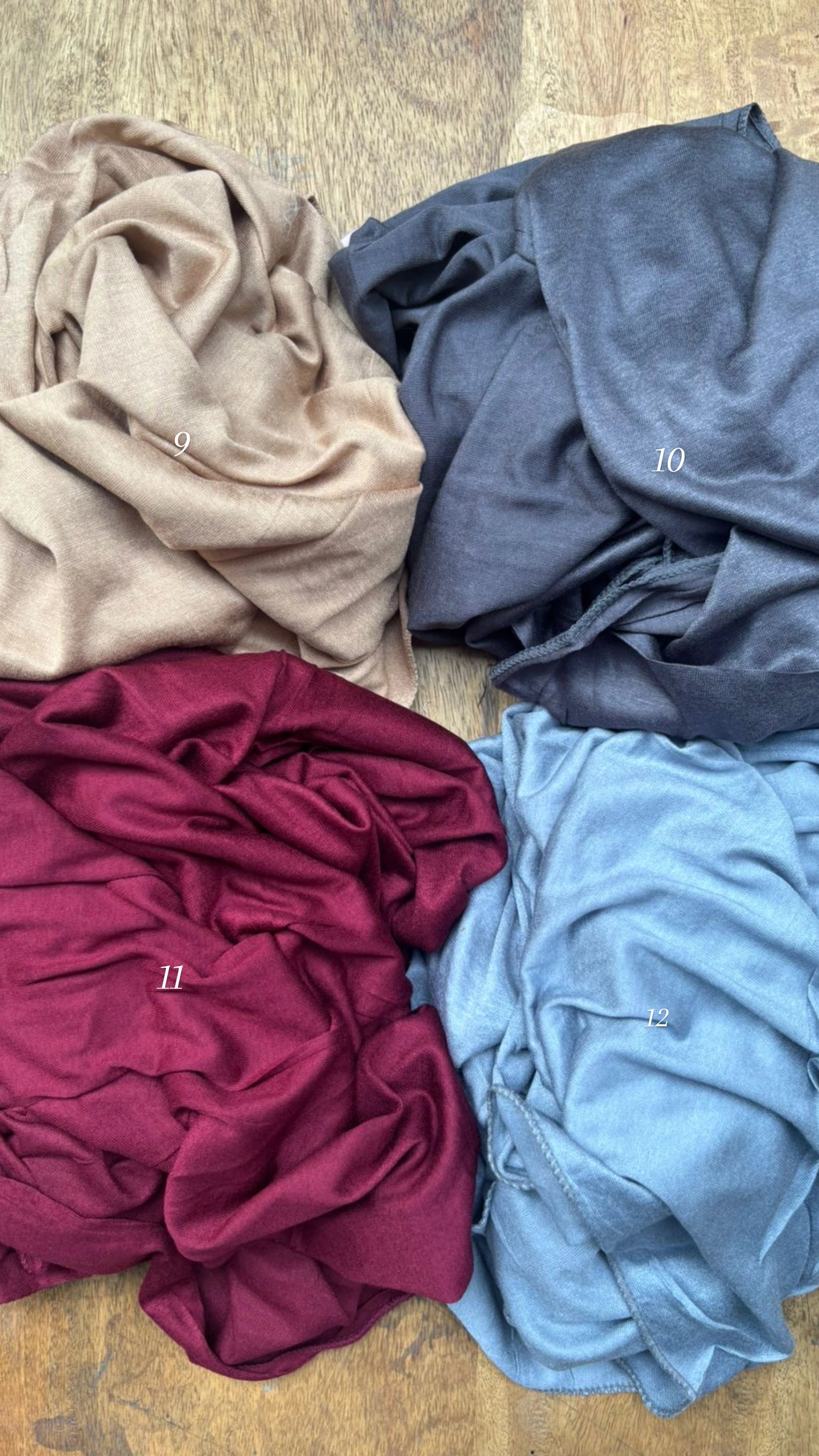 Bamboo jersey Hijabs - Premium Quality