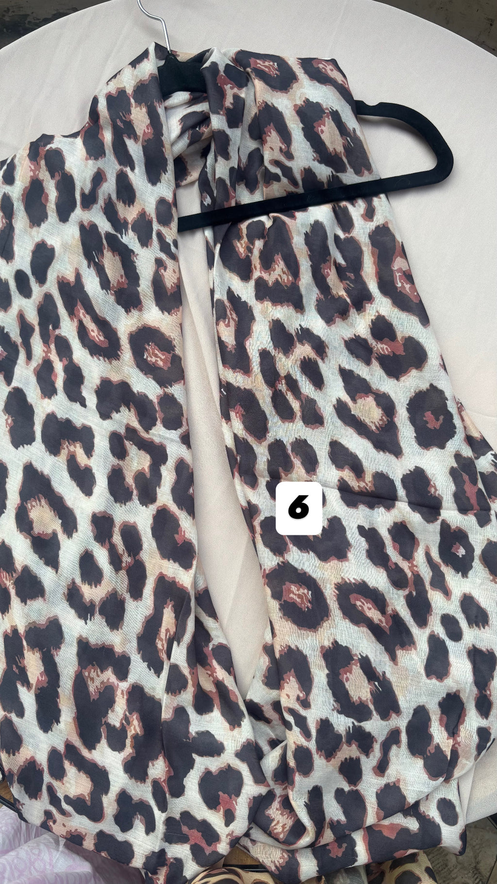 Leopard Print Modal Cotton Hijabs