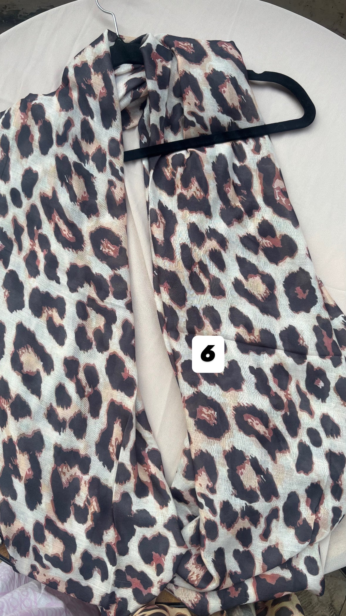 Leopard Print Modal Cotton Hijabs