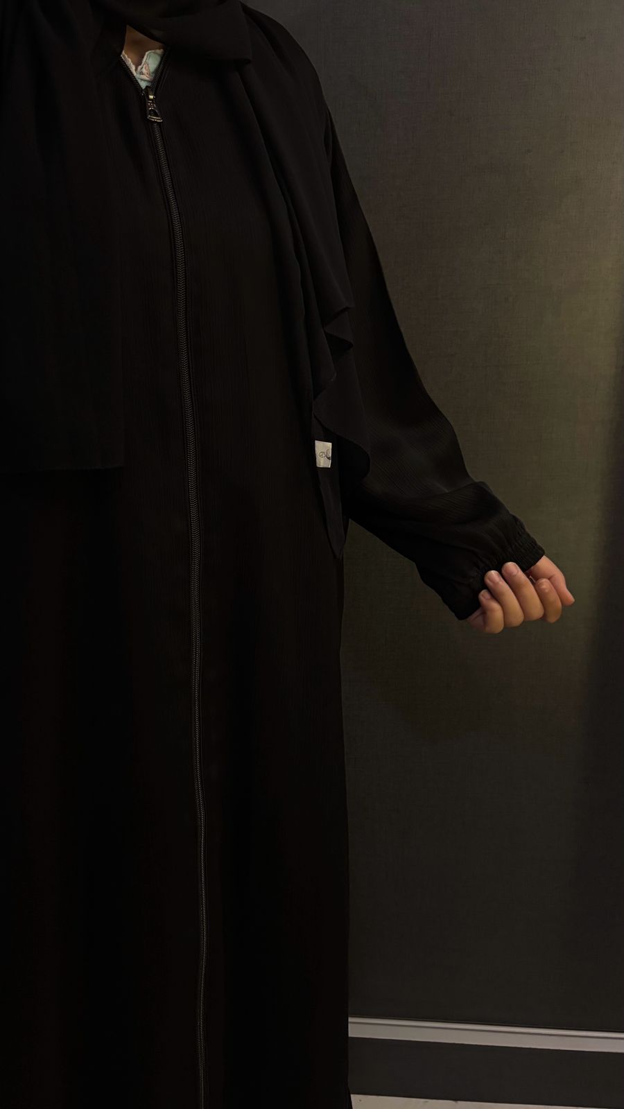 Basic Abayah - Front open with zip