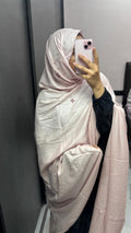 Pink & Maroon handwork big size chadar