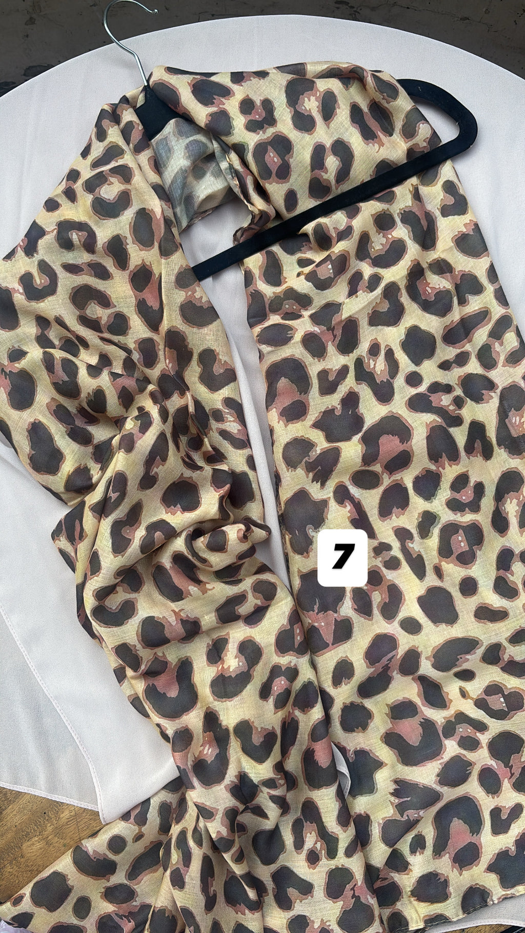 Leopard Print Modal Cotton Hijabs