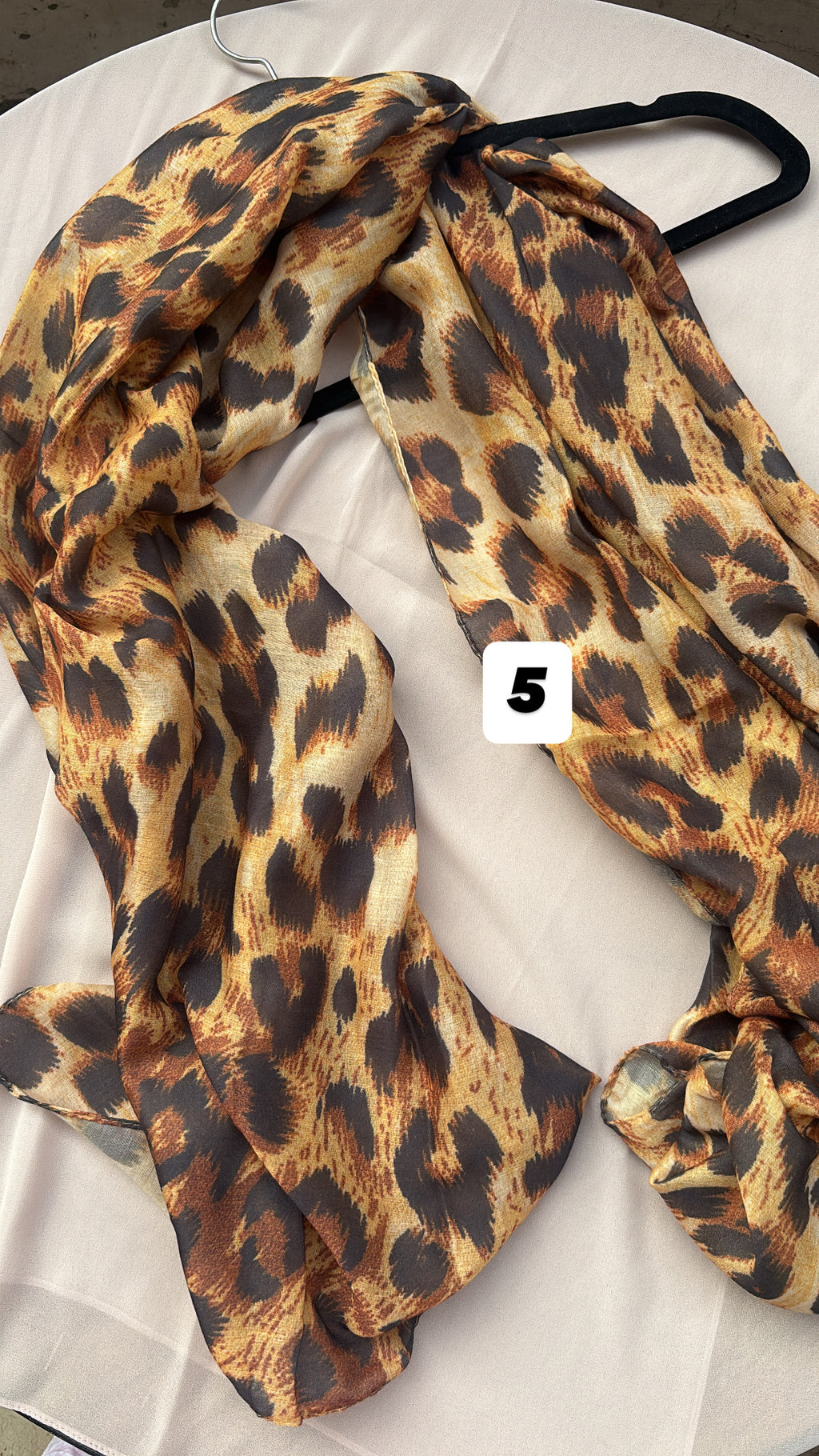Leopard Print Modal Cotton Hijabs