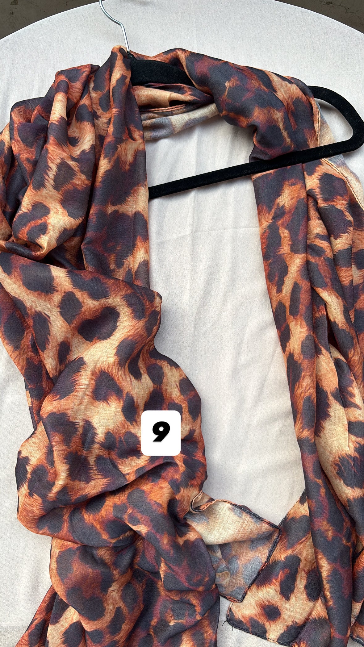 Leopard Print Modal Cotton Hijabs
