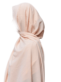 Safah hijab - self lining pattern