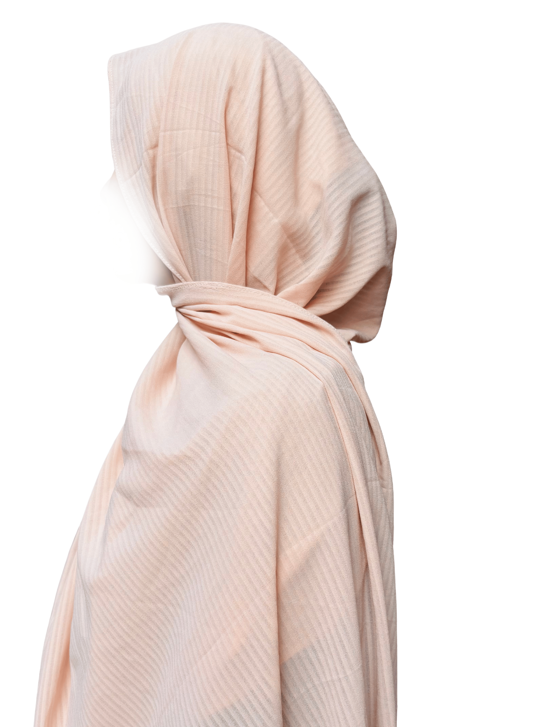 Safah hijab - self lining pattern